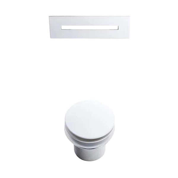 Celeste 66-3/4 in x 29 in Oval Center Drain Bathtub - Image 5