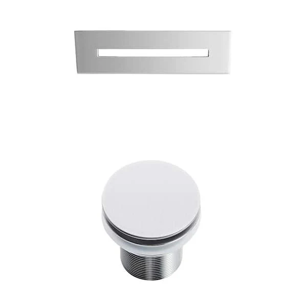Nyx 71-5/8 in x 27 in Oval Center Drain Bathtub - Image 3