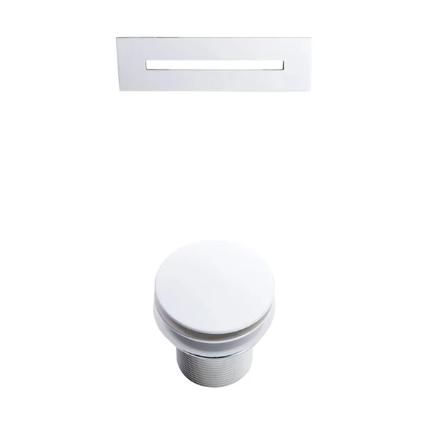Raelene 65 in x 28-1/2 in Oval Center Drain Bathtub - Image 4