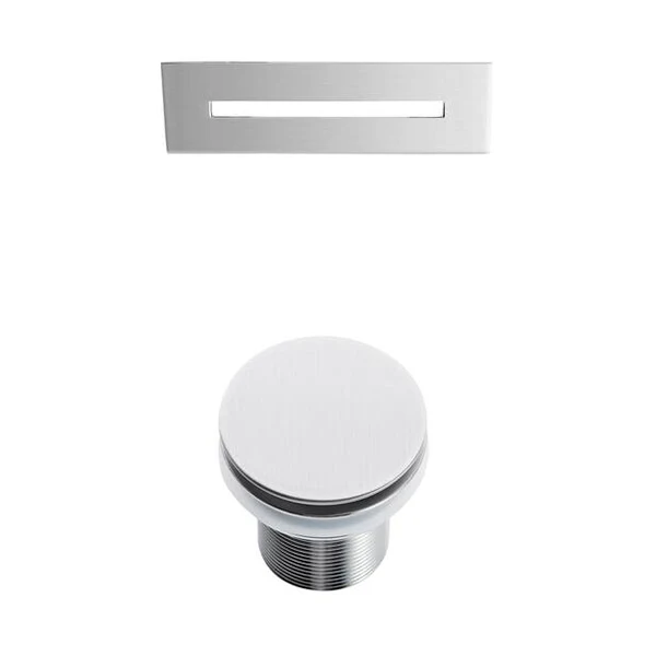 Pan 55-1/2 in x 29 in Oval Center Drain Bathtub - Image 4