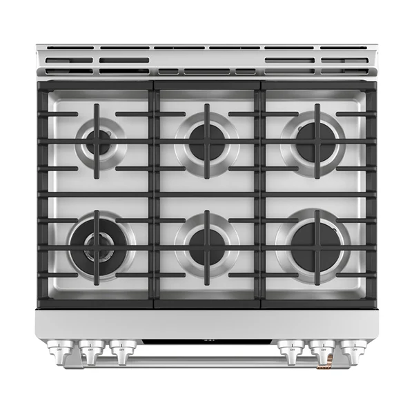 30 in Smart Slide-In Front-Control Gas Range with Convection Oven - Image 3