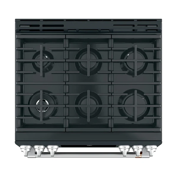 30 in Smart Slide-In Front-Control Gas Range with Convection Oven - Image 4
