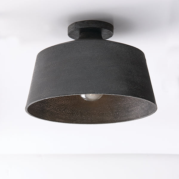 Quarry 1-Light Semi-Flush Mount Ceiling Light, Quarry - Image 3