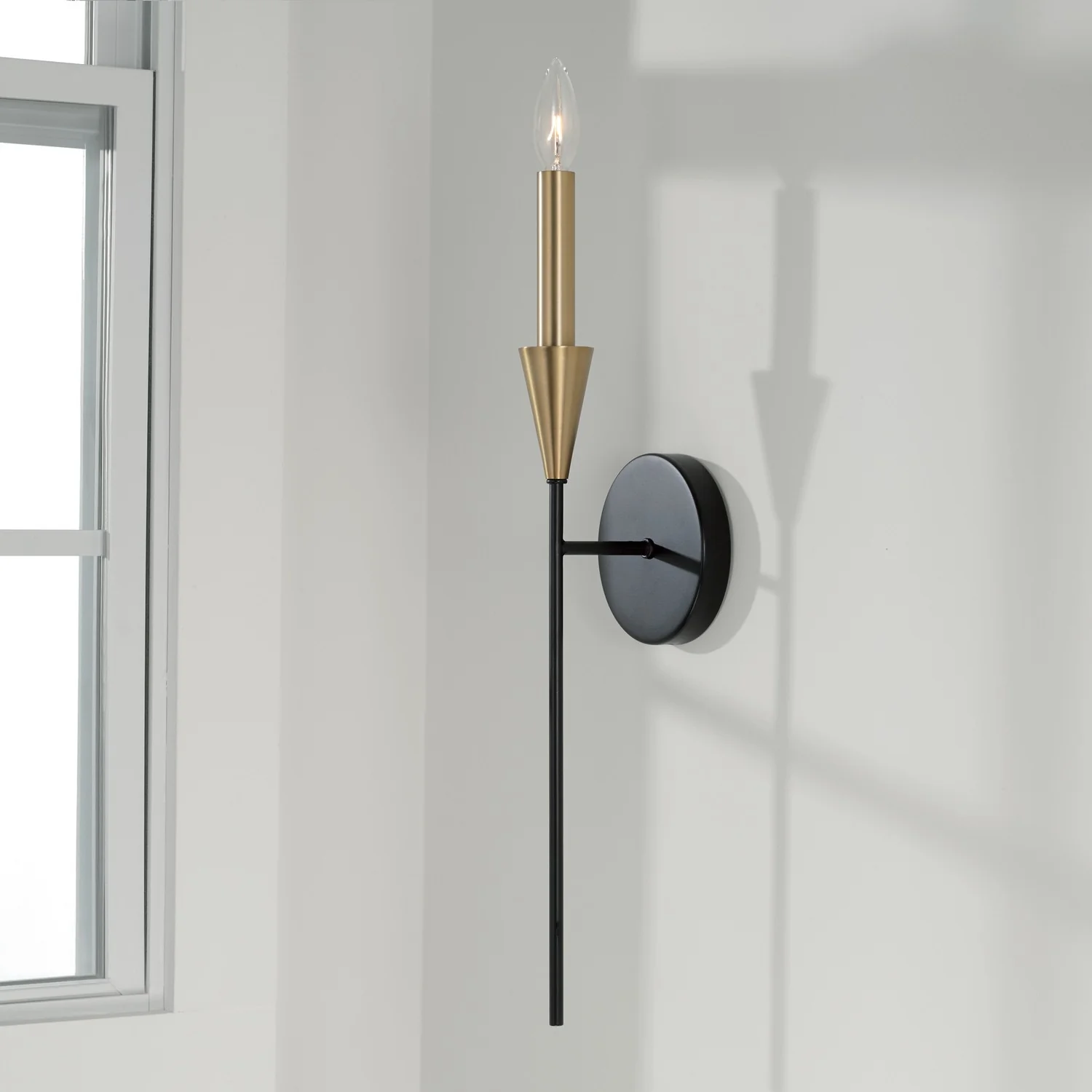 Avant 1-Light Wall Sconce, Aged Brass - Image 4