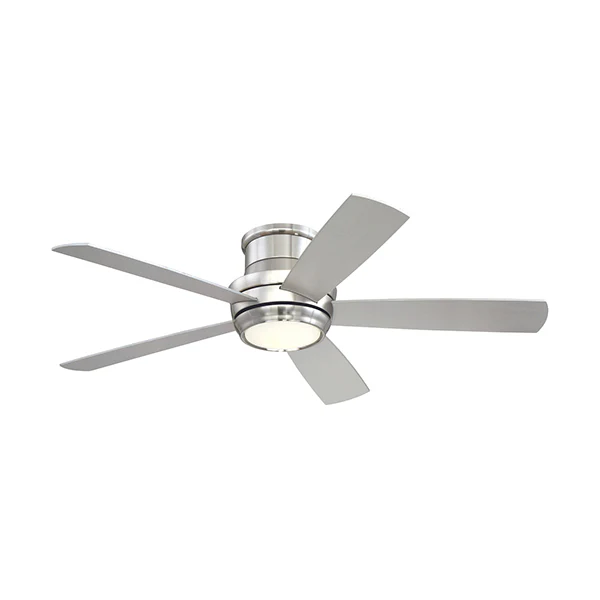 Tempo Hugger 52 in 5 Blades Reversible Ceiling Fan with LED Light and Remote - Image 4