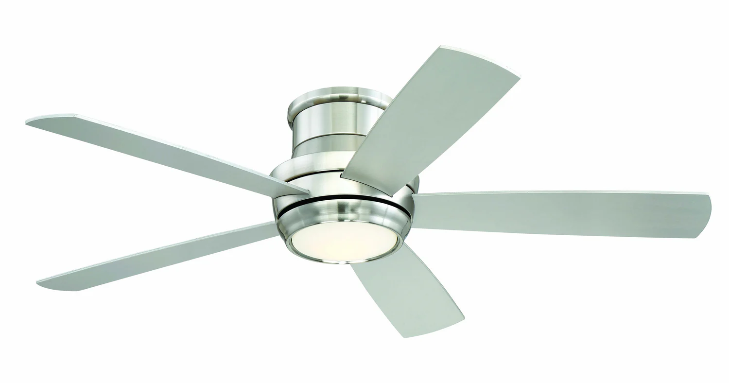 Tempo Hugger 52 in 5 Blades Reversible Ceiling Fan with LED Light and Remote - Image 7