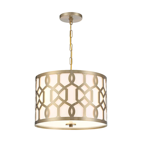 Jennings 18.25 in Pendant, Aged Brass