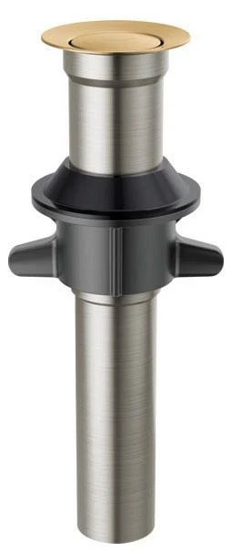 Push-Pop Bathroom Sink Drain Without Overflow - Image 3