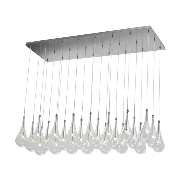 Larmes 24-Light LED Pendant, Polished Chrome - Image 2