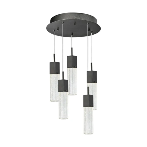 Fizz III 5-Light Pendant, Bronze - Image 2