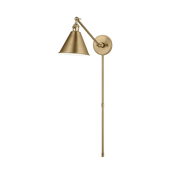 Salem 1-Light Wall Sconce with Metal Shade - Image 3
