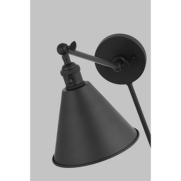 Salem 1-Light Wall Sconce with Metal Shade - Image 5
