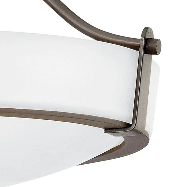 Hathaway 4-Light Medium Semi-Flush Mount Ceiling Light, Olde Bronze - Image 2