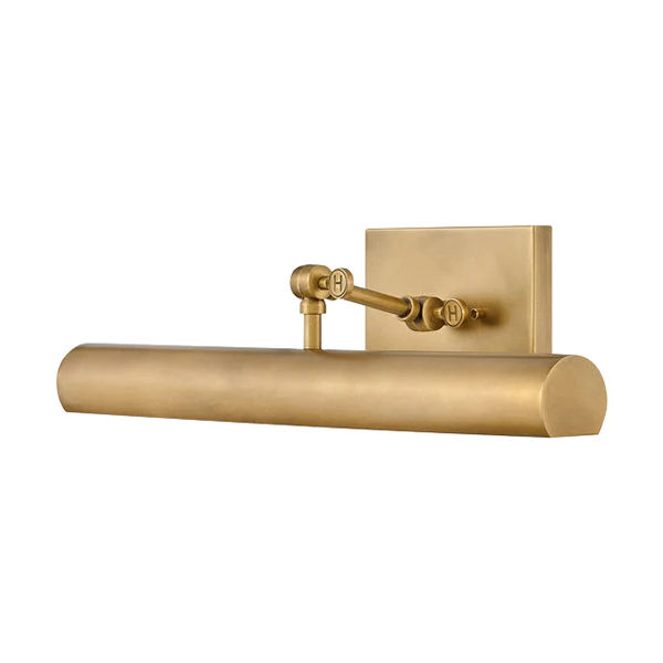 Stokes 20 in Picture Light, Heritage Brass