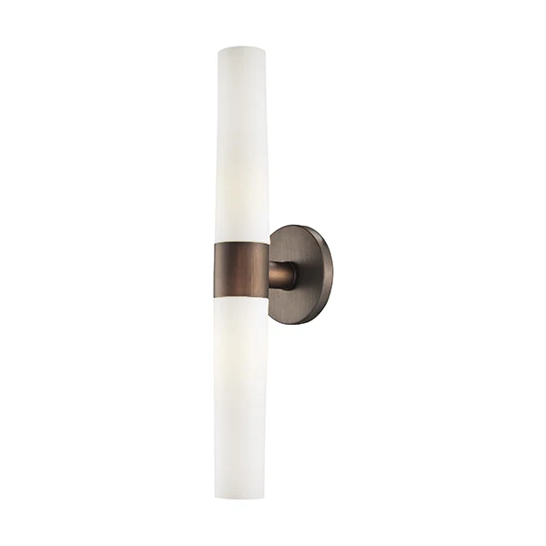 Lenore 1-Light 7 in Wall Sconce, Aged Brass - Image 2