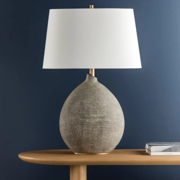 Denali 1-Light Tall Buffet Table Lamp, Gray - Image 3