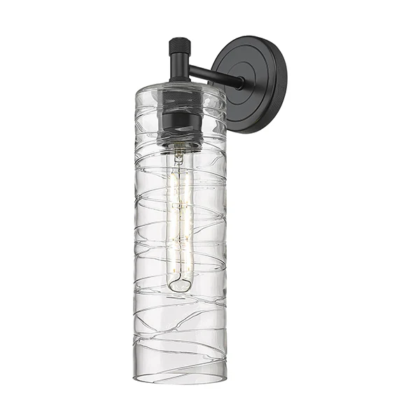 Crown Point Wall Sconce, Matte Black
