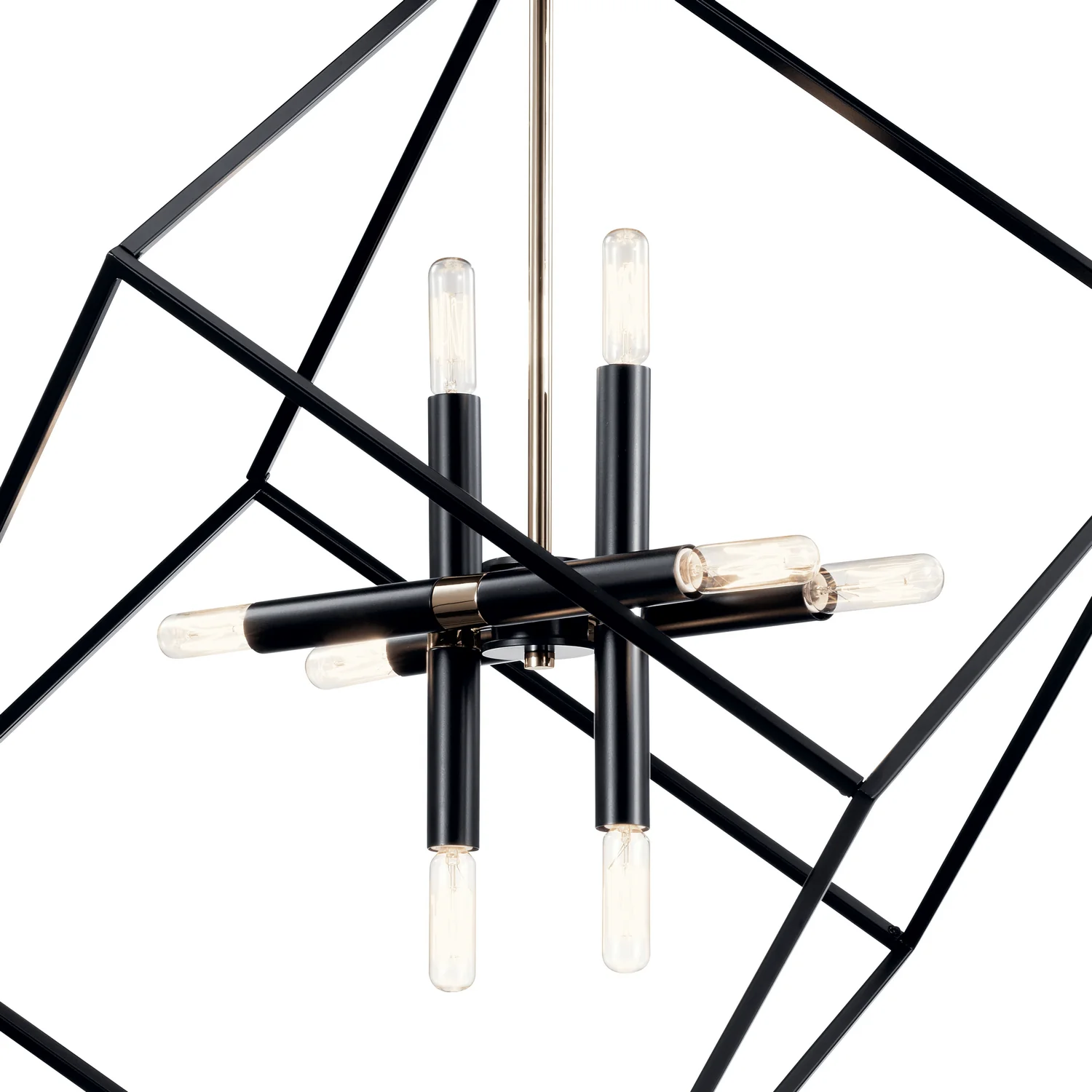 Cartone 8-Light Pendant, Black - Image 3