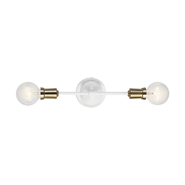 Armstrong 2-Light Wall Sconce, White