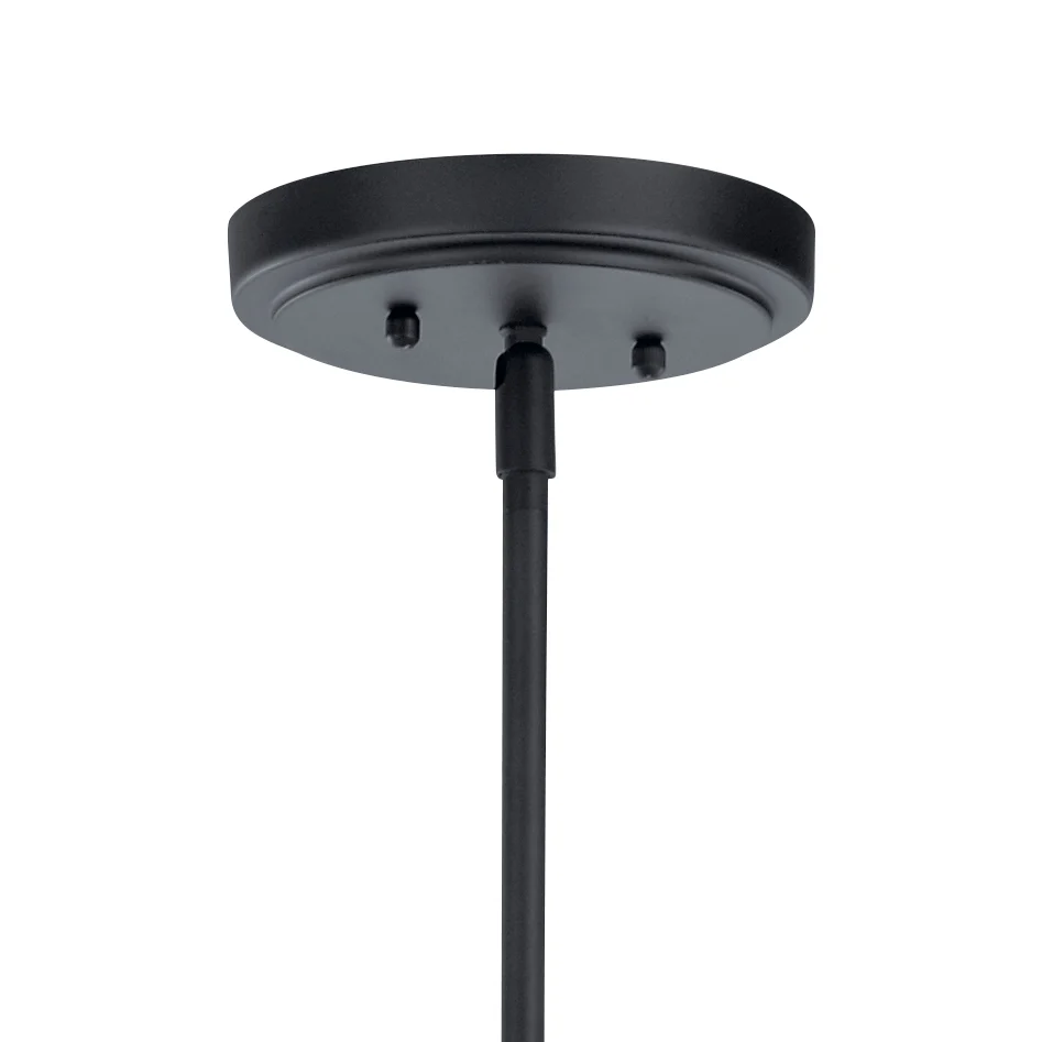 Winslow 8-Light 1-Tier 75W Chandelier, Black - Image 3