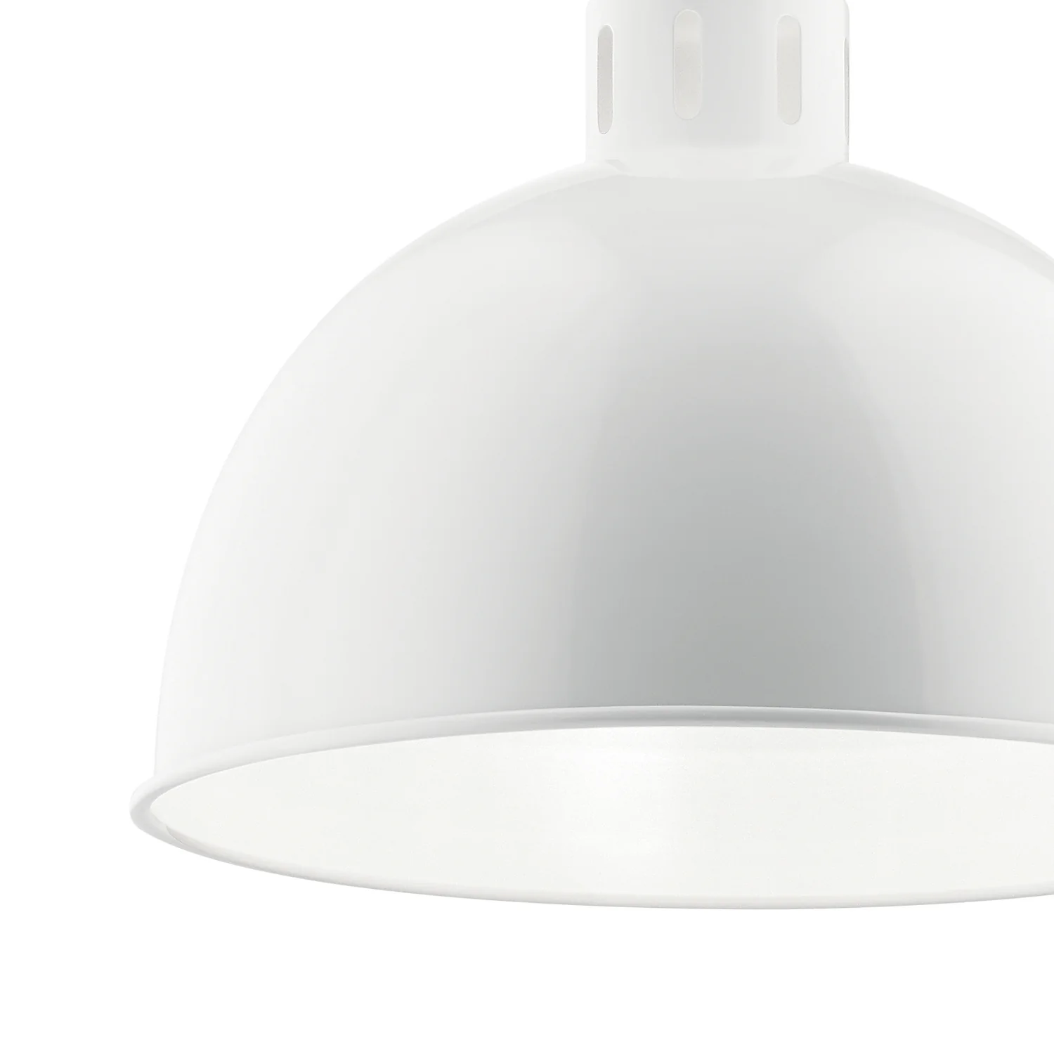 Zailey 1-Light Pendant, White - Image 3