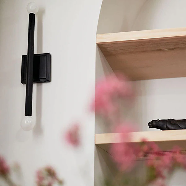 Odensa 2-Light Wall Sconce, Black - Image 2