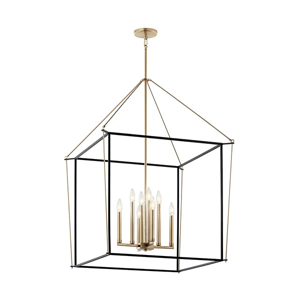 Eisley 8-Light Pendant, Champagne Bronze - Image 2