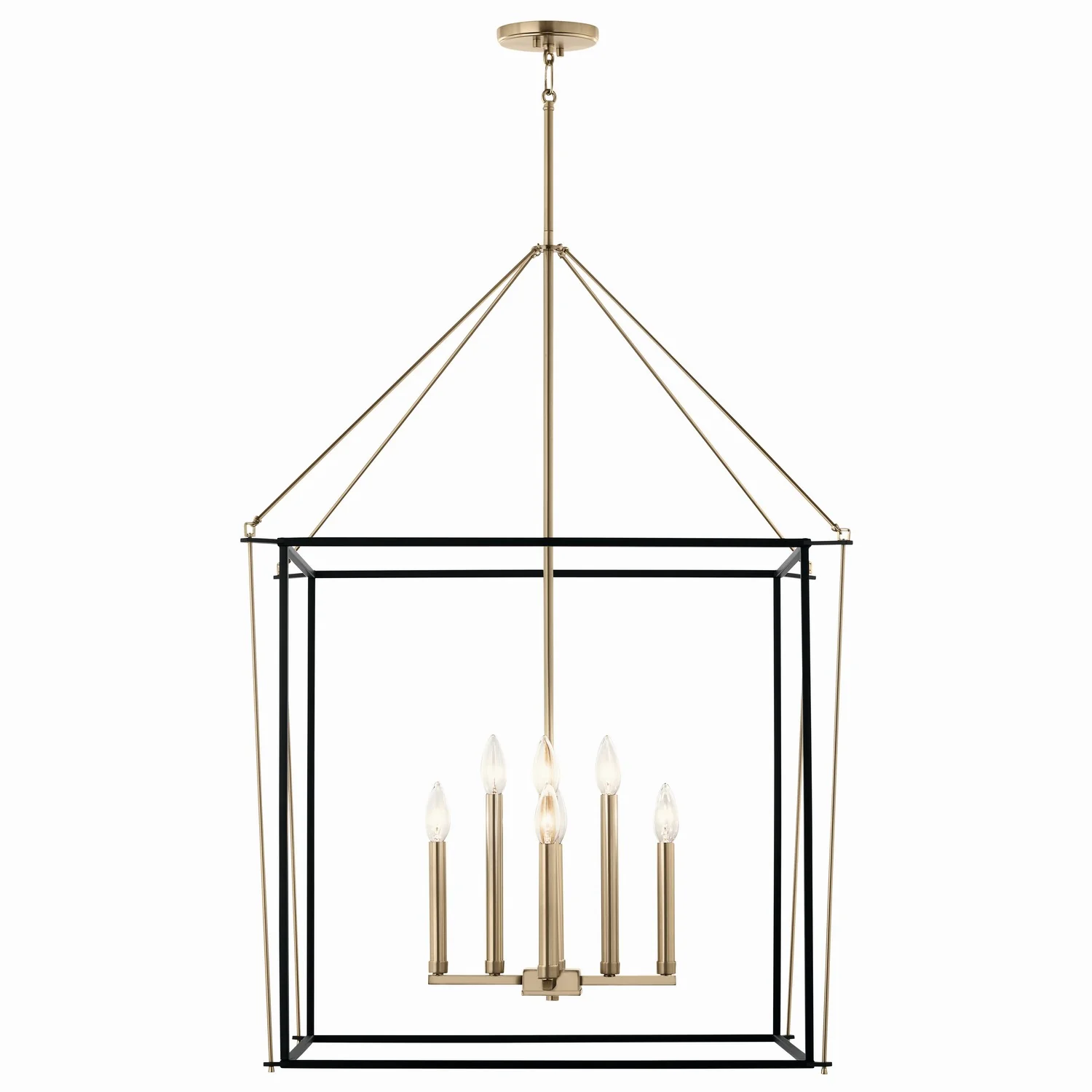 Eisley 8-Light Pendant, Champagne Bronze - Image 4