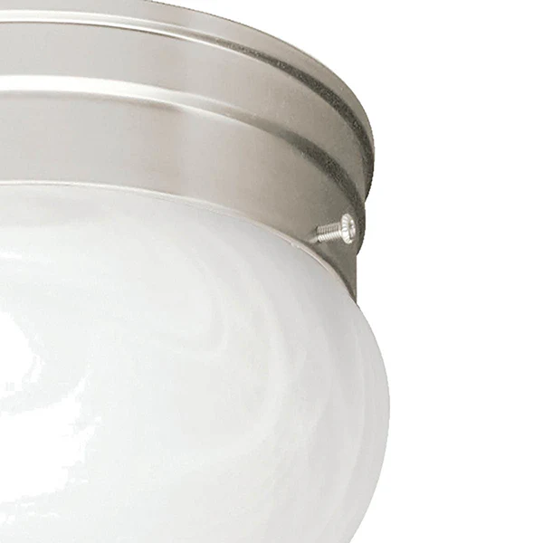 Ceiling Space 2-Light Flush Mount Light Ceiling Light, Brushed Nickel - Image 2