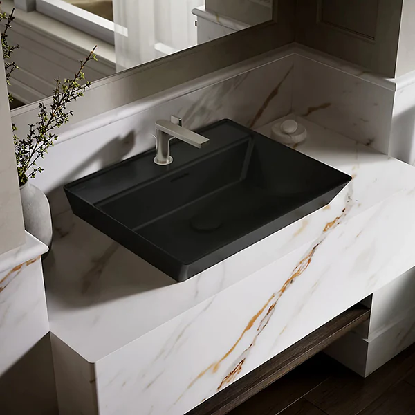 Brazn 23 in Rectangular Bathroom Vessel Sink - Image 5
