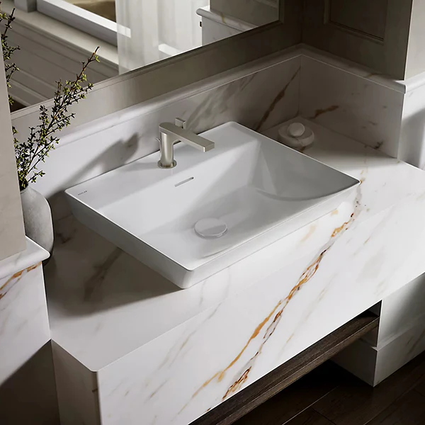 Brazn 23 in Rectangular Bathroom Vessel Sink - Image 6