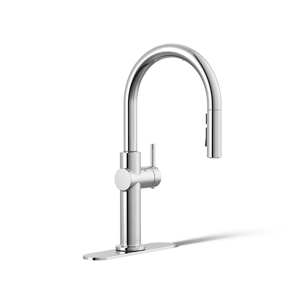 Crue Touchless Pull-Down Kitchen Sink Faucet and Three-Function Sprayhead - Image 4