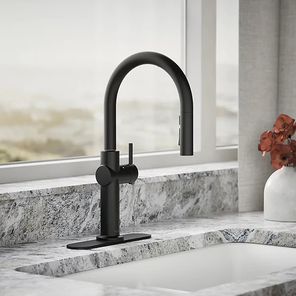 Crue Touchless Pull-Down Kitchen Sink Faucet and Three-Function Sprayhead - Image 8