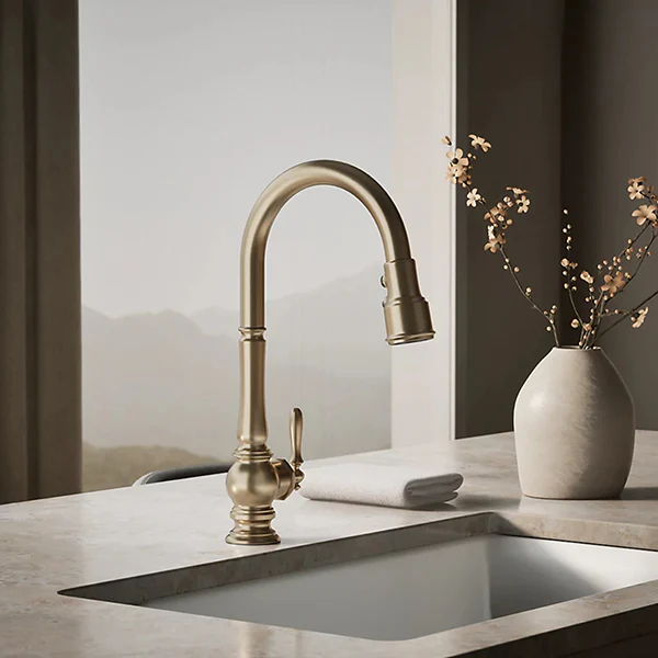 Artifacts Touchless Pull-Down Kitchen Sink Faucet with 3-Function Sprayhead - Image 8