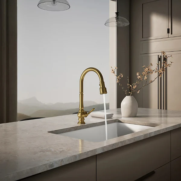 Artifacts Touchless Pull-Down Kitchen Sink Faucet with 3-Function Sprayhead - Image 9