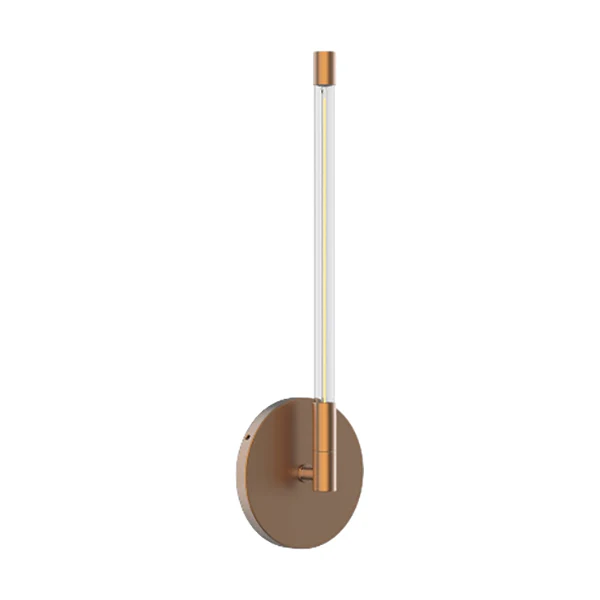 Motif 14 in Wall Sconce, Brushed Gold