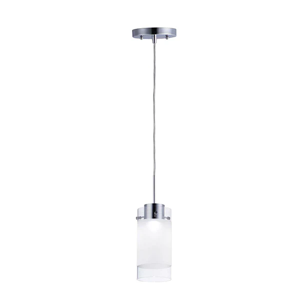 Scope 1-Light Pendant, Polished Chrome