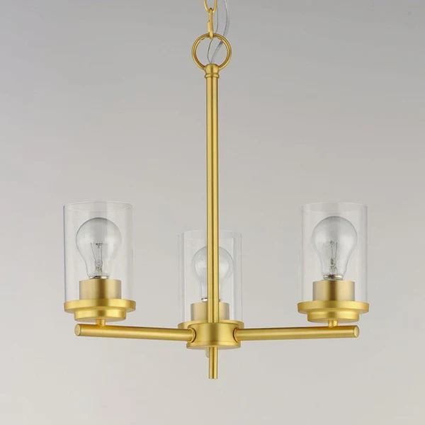 Corona 3-Light Chandelier, Bronze - Image 2