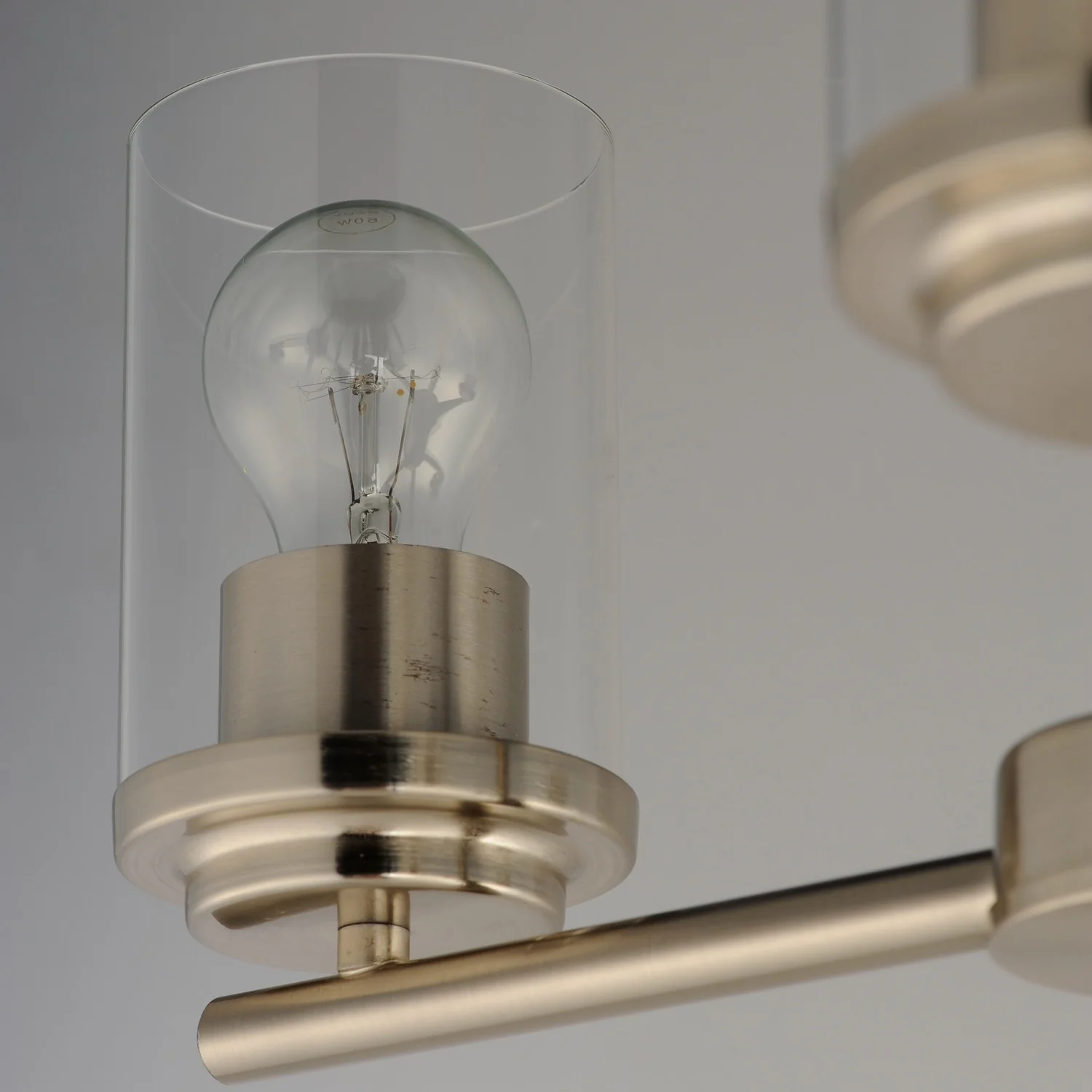 Corona 3-Light Chandelier, Satin Nickel - Image 2