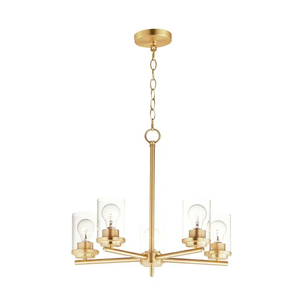 Corona 5-Light Chandelier, Bronze
