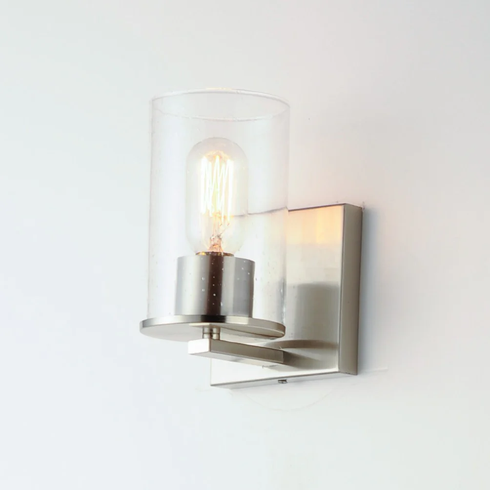 Sleek 5 in-Light 1-Light Wall Sconce, Satin Nickel - Image 3