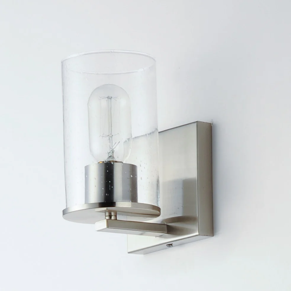 Sleek 5 in-Light 1-Light Wall Sconce, Satin Nickel - Image 4