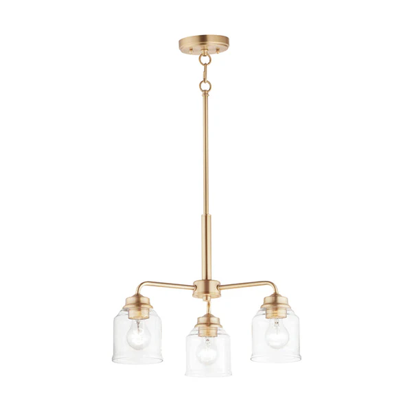Acadia 3-Light Chandelier, Heritage