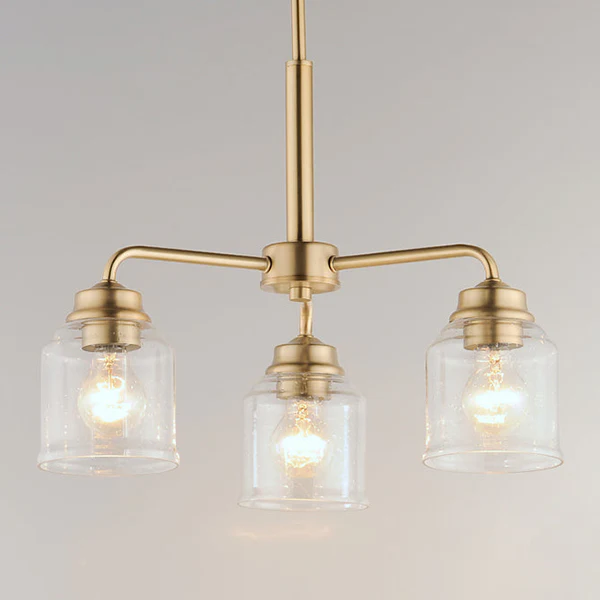 Acadia 3-Light Chandelier, Heritage - Image 3