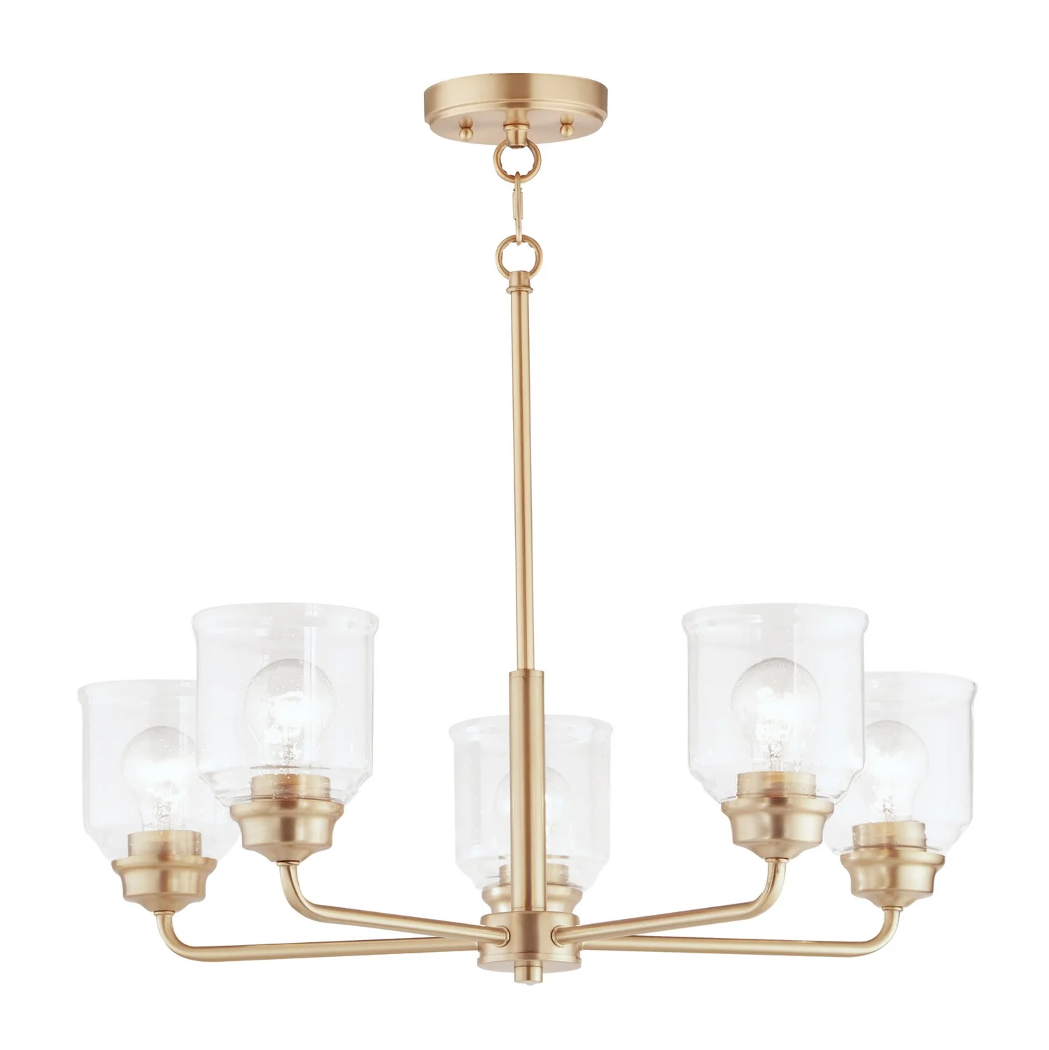 Acadia 5-Light Chandelier, Heritage - Image 2