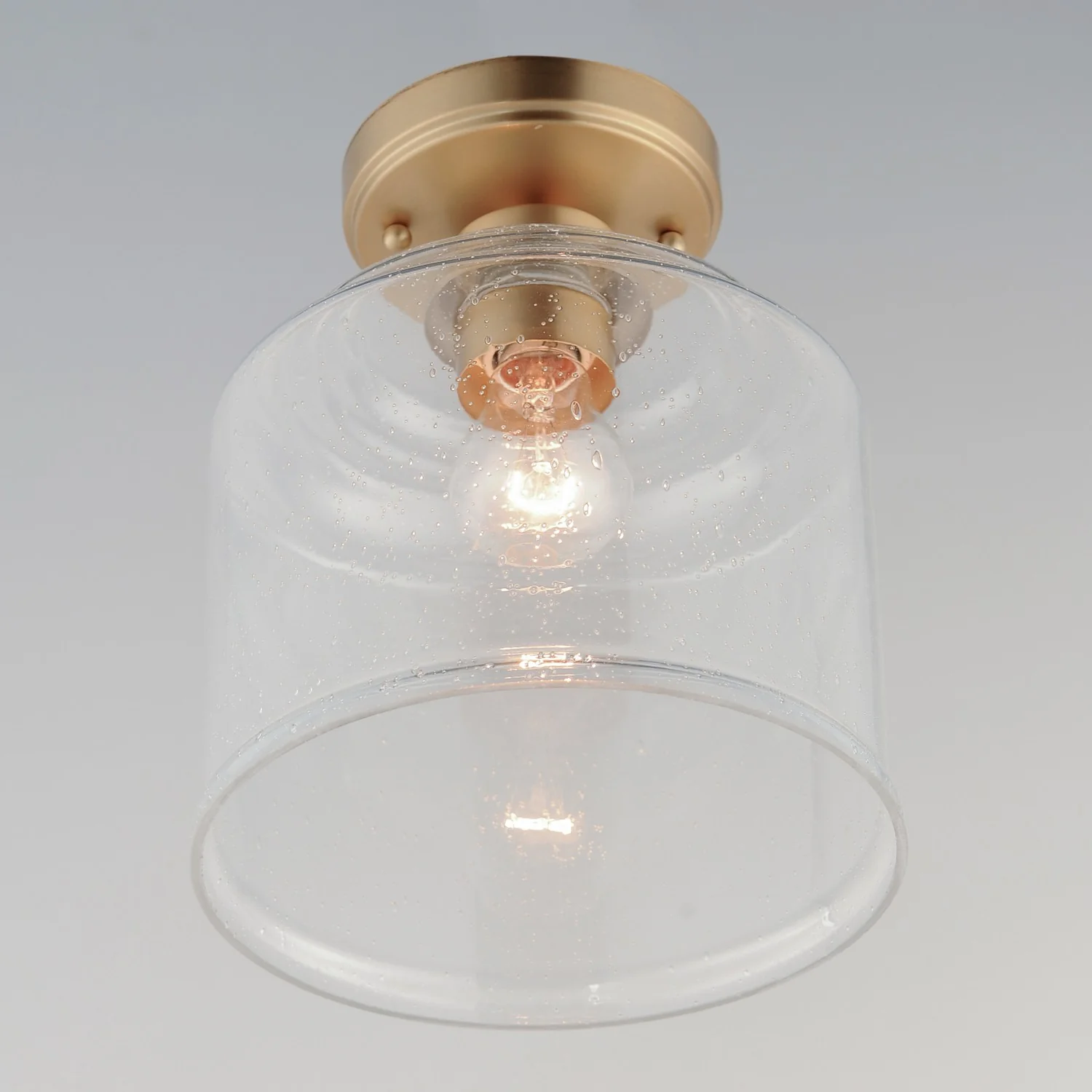 Acadia 1-Light Semi-Flush Mount Ceiling Light, Oil Rubbed Bronze - Image 3
