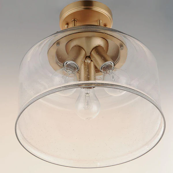 Acadia 3-Light Semi-Flush Mount Ceiling Light, Oil Rubbed Bronze - Image 2