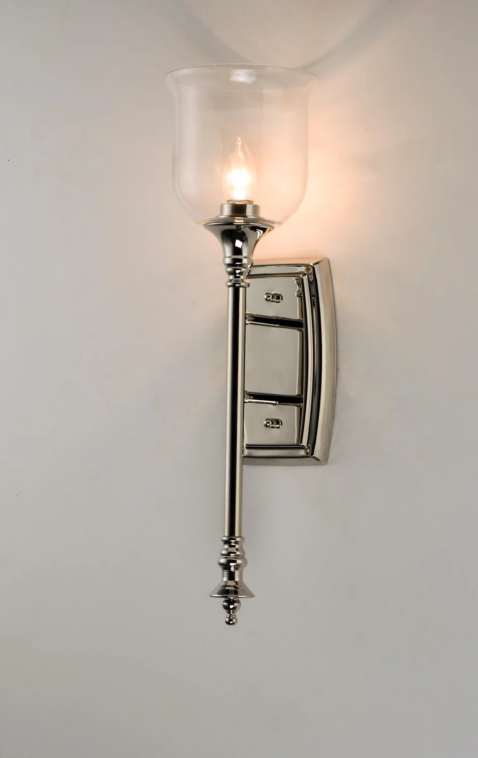 Centennial 1-Light Wall Sconce, Polished Nickel - Image 4