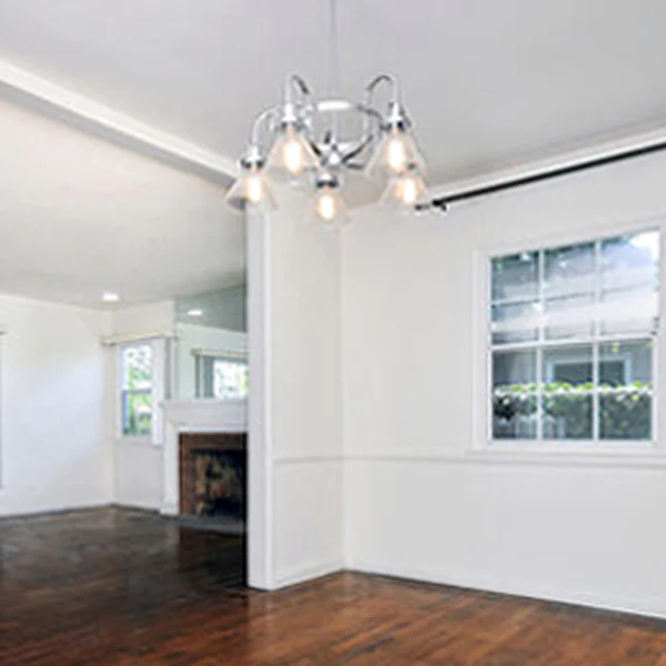 Seafarer 5-Light 24 in Single-Tier Chandelier Ceiling Light in Without Bulb, Polished Chrome - Image 2