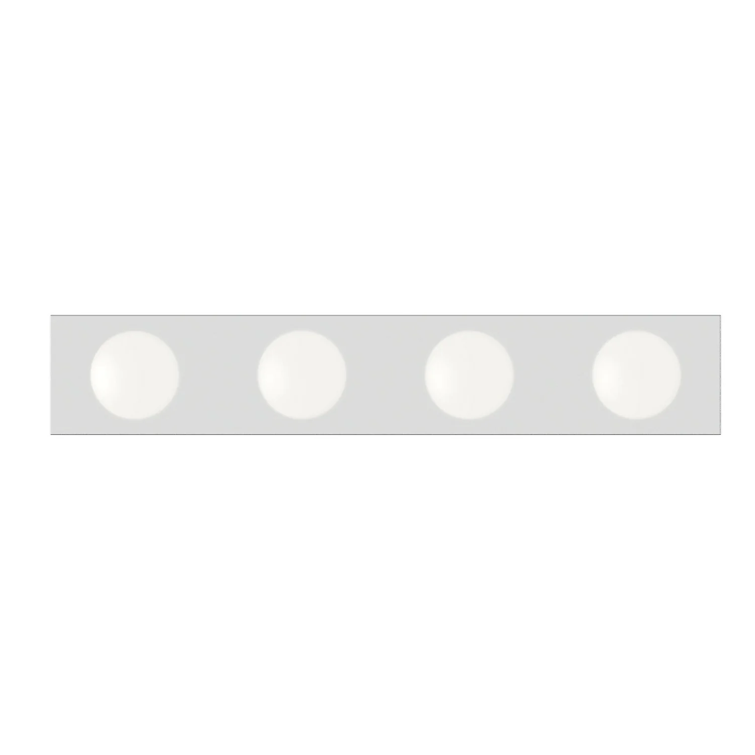 Essentials 445X 4-Light Bathroom Vanity Light, Polished Chrome - Image 2
